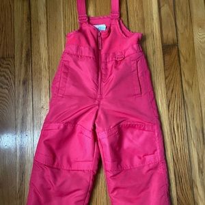 EUC Cherokee toddler girls snow bib